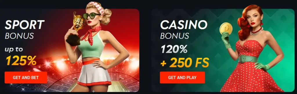 Pin-Up bonuses for Canada